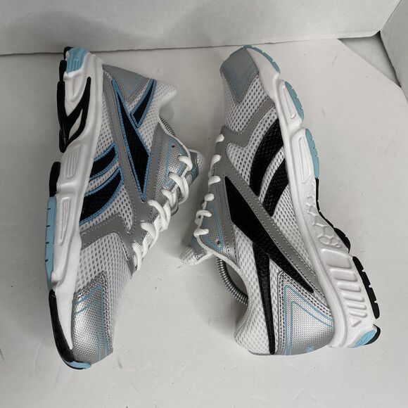 Reebok Kibo DMX Ride Women’s Silver Blue Sneakers Running Shoes NIB Size 7 - Picture 4 of 10